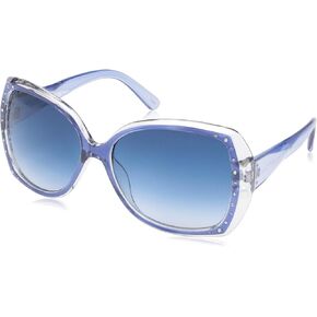 Southpole Women's 1021sp Oversized Rhinestone Uv400 Protective Butterfly Sunglasses-Cool Gifts for Her, 60mm