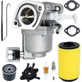 Z335E Carburetor for John Deere Z255 Z335M Z315E Z335E Z345M Z345R Z355E ZTrak Mower, Carb with Tune-Up Kit Replaces for John Deere MIA13043 AUC14748