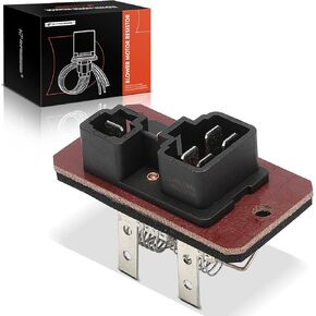 A-Premium HVAC Blower Motor Resistor Compatible with Ford and Mercury Vehicles - Escort 1991-2003, Tracer 1991-1999, Replace# F1CZ19A706A, F7CZ19A706AA