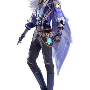 KIRA KIRA Kaeya Cosplay Costume Game Genshin Impact Kaeya Cosplay Costume Doki-SR Halloween Outfits for Men Women
