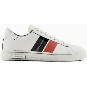 Armani Exchange Men's London Classic Stripe Sneaker