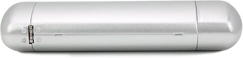 EZESO Glasses Case Spectacle Case Box Aluminum Lattice Nearsighted Eyeglass Case for Small Frame (2 pcs Lattice Silver) in Saudi Arabia