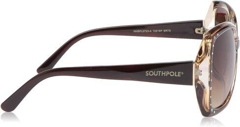 Southpole Women's 1021sp Oversized Rhinestone Uv400 Protective Butterfly Sunglasses-Cool Gifts for Her, 60mm in Saudi Arabia