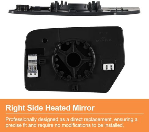 Senzeal Passenger Side Heated Mirror Glass Replacement for Ford Expedition 2012-2017 Lincoln Navigator 2012-2014 Blind Spot Mirror Glass CL1Z17K707A (Right Side) in Kuwait