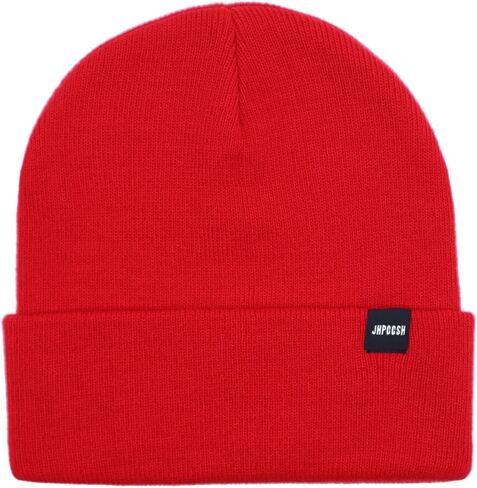 Beanie Hat for Men and Women Winter Warm Hats Knit Slouchy Cuffed Cap dad Gifts Warm Stocking Hats Fashion Ski Hat in Saudi Arabia