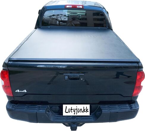 غطاء سرير شاحنة صلب رباعي الطي متوافق مع سرير Ford Super Duty F250/F350/F450، 6.8'/6.8FT(81.8بوصة) 1999-2024، HD035 in Saudi Arabia