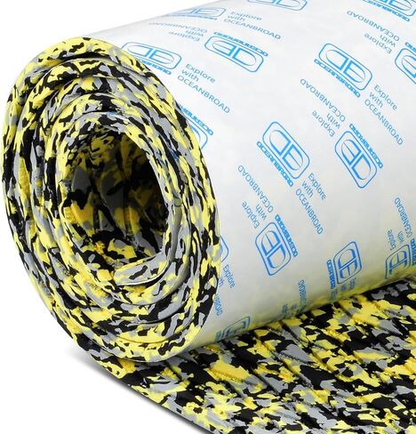 أرضيات قارب ذاتية اللصق مقاس 96 بوصة × 16 بوصة من OCEANBROAD، وسادة سحب بنمط ماسي غير قابلة للانزلاق، ورقة قبضة بحرية من إسفنج EVA للقوارب ولوح ركوب الأمواج SUP Kayak Yacht، أخضر زيتوني in Saudi Arabia