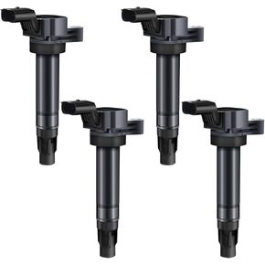 MAS Set of 4 Ignition Coil Pack Compatible with Chevrolet 2012 2013 2014 2015 Spark 1.2L L4 Replacement For C1846 UF-725