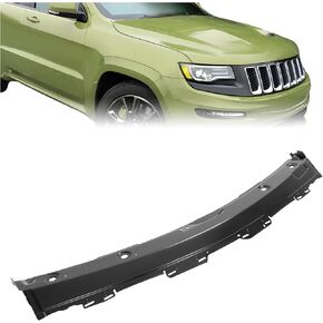 HECASA Front Windshield Wiper Cowl Panel Cover Compatible with 2011-2016 Dodge Durango Jeep Grand Cherokee Replacement for 68021005AB Window Wiper Panel Cover Vent Grille Steel Electrophoresis Black