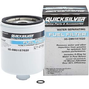 Quicksilver 8M0157620 Water Separating Fuel Filter for Select L6 Verado Outboards