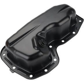 Engine Oil Pan with Drain Compatible with Dodge Durango 2011-2023, Jeep Grand Cherokee 2011-2022, Ram 1500 2013-2018 Replacement for 5184407AF 264-358
