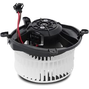 HVAC Heater Blower Motor with Fan Cage Compatible with Benz CLS500,E320,E350,E500,E550 Replace# 2118300908 2118300408 700212 615-58608
