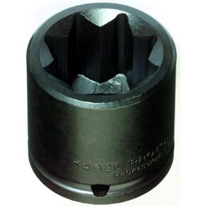 Stanley Proto J7428S 1/2" Drive Impact Socket, 7/8", 8 Point