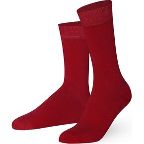 Mysocks Crew Socks for Women Men Colorful Seamless Toe Soft Cotton Dress Socks