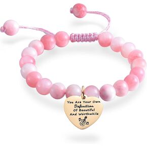 Taylor Quotes Merch Music Bracelet Gifts For Fans Girlfriend Teen Daughter Women Cute Motivational Natural Stone Bracelets