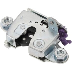 X AUTOHAUX Replacement Rear Left Driver Side Liftgate Door Lock Actuator for Toyota Tundra 2000-2006 Tailgate Latch Assembly No.657900C010 Silver Tone
