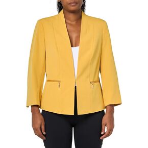 Kasper Women's Open Cardi W/Zipper Pockets