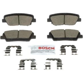 BOSCH BC1816 QuietCast Premium Ceramic Disc Brake Pad Set - Compatible with Select Genesis G70; Kia Sorento, Stinger; REAR