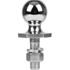 Reese 7021911 Interlock® Trailer Hitch Ball, 1-7/8 in. Diameter, 2,000 lbs. Capacity, 3/4 in. Shank Dia, 1-1/2 in. Shank Length, Chrome