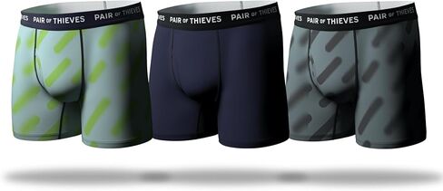 Pair of Thieves Super Soft Boxer Briefs for Men Pack, 3 Pack Underwear, AMZ Exclusive in Saudi Arabia