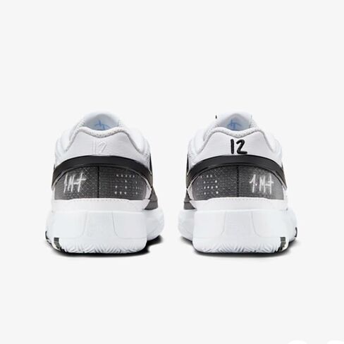 Nike Ja 1 Big Kids' Basketball Shoes (DX2294-102, White/Black-White) in Saudi Arabia