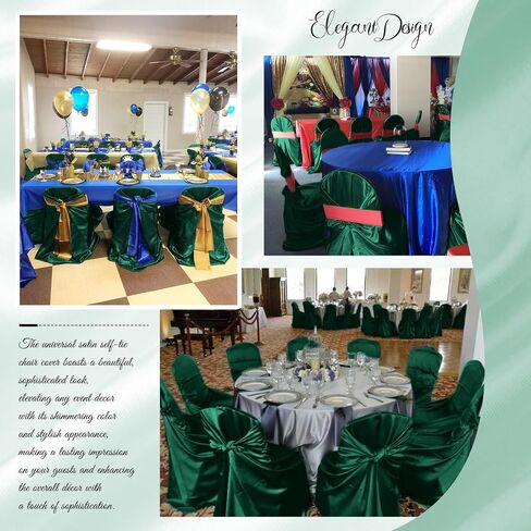 30 Pcs Gold Chair Covers 43x55 inch Universal Chair Covers Satin Chair Covers for Wedding,Removable Washable Chairs Slipcover Fits Most Chairs,Silky Chair Cover Protector for Party Banquet Event Hotel in Saudi Arabia