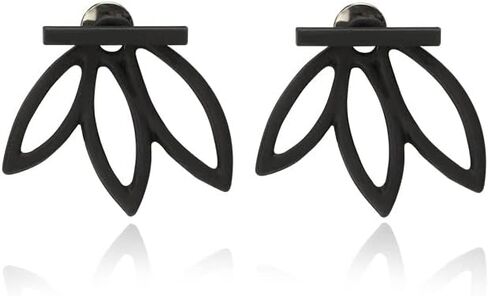 lotus stud yoga stud earrings For Womem in Kuwait