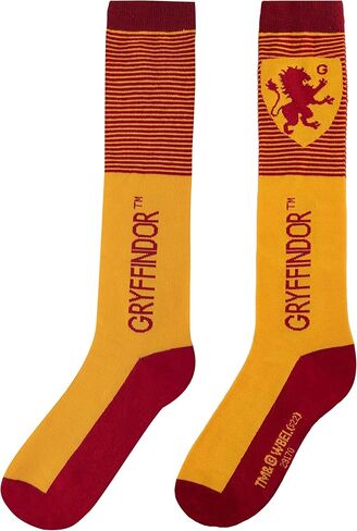 Cinereplicas Harry Potter - High Socks (Set of 3) Gryffindor/Hufflepuff/Ravenclaw/Slytherin - Official License in Saudi Arabia