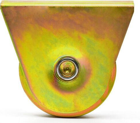 ALEKO VTRACK12FT 12 Feet Galvanized Gate V Track in 2 6 Foot Sections for Sliding Rolling Chain Rack Driveway Gate in Kuwait