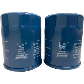 15400-RTA-003 Oil Filter for Honda Accord | Civic | CR-V | Fit | Odyssey | Passport | Pilot | Ridgeline | 2005-2023 | 2 Units by FCS Spare Parts