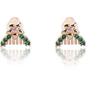 LQRI Princess Mulan Comb Earring Mulan Inspired Gift Heroine Mulan Jewelry Mulan Inspirational Merchandise