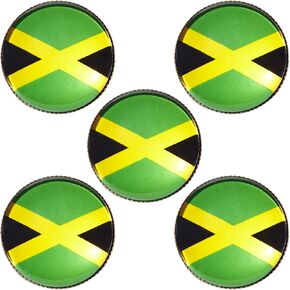 America USA Pins,United States Flag Pin,US round Brooch Button Pin,Button Pin Brooch Hat Shirt Clothing Bag Accessories（5Pcs）