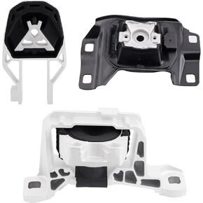 Engine Motor and Transmission Mount Kit Compatible with 2012 2013 2014 2015 2016 2017 2018 Focus 2.0L L4 Engine Replace OE A5646 AV6Z6038A A5612 AV6Z6068A A5520 CV6Z6068A Set of 3