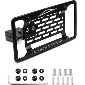 Cybertruck Front License Plate Holder, Removable, Metal Material, Suitable for Tesla Cybertruck 2024 +