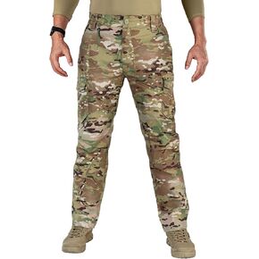 Tactical Flex Cargo Pants Ripstop Stretch Causal Pants Lightweight Water Resistant Trouser BDU Basic Pants