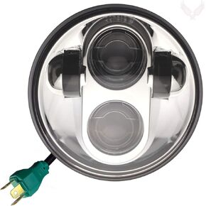Eagle Lights 8900B 5 3/4" LED Headlight for Harley Davidson and Indian Motorcycles - Generation II/Black Kit