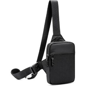Mini Sling Bag for Men and Women, Small Crossbody Bag Waterproof Casual Phone Chest Bag for Gifting Hiking Traveling