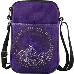 ENSIANTH Night Court Book Lover Messenger Bag To the Stars Who listen Court of Dreams Crossbody Purses Bag Bookish Gift