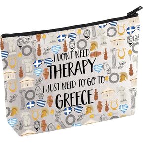 KUIYAI Greece Tote Bag Greece Vacation Canvas Bag Greece Souvenir Gift Weekend Trip Gift Greece Culture Lovers Gift