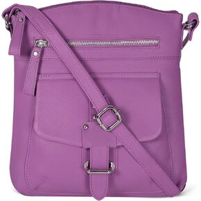 حقائب كروس جلدية للنساء - محافظ جلدية عصرية للنساء - حقيبة يد نسائية متوسطة الحجم - حقيبة حبال للسيدات in Kuwait