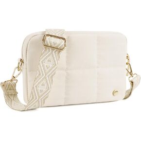 Puffer Bags for Women Lightweight Quilted Crossbody Bag Shoulder Bag Purse