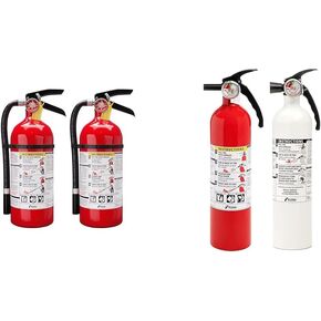 Kidde Fire Extinguisher for Commercial Use, 3-A:40-B:C, 17 Lbs., Refillable & Reusable, Hose & Wall Mount (Included)