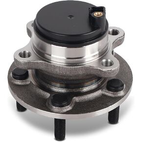 Autoround 512497 Rear Wheel Bearing and Hub Assembly Compatible with Ford Fusion FWD 2014-2020, Police Responder Hybrid, SSV Plug-In Hybrid 2019-2020, Lincoln MKZ FWD 2014-2016, 5 Lug