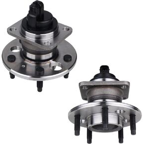 Pair 512003 Rear Wheel Bearing Hub Assembly Fit for Buick Lesabre Lucerne Park Avenue/Cadillac Allante DeVille DTS/Chevy Malibu/Oldsmobile Aurora Cutlass Toronado/Pontiac Bonneville 1991-2011