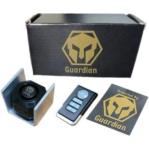 Guardian Golf Cart Alarm with Wireless Installation, Magnet Install. Anti Theft Alarm Secures to Golf Cart Detects and Deters Theft.
