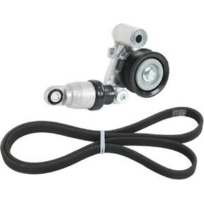 Serpentine Drive Belt Tensioner Kit 12686272 Compatible with 2014-2019 Chevrolet C7 Corvette 6.2L V-Ribbed Serpentine Belt Replaces 12651112 1265-1112