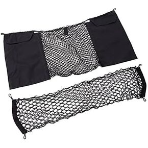 Envelope Style Front & Back Trunk Mesh Cargo Net for Chevrolet Corvette C8 2020-2025 - Car Accessories - Premium Trunk Organizers and Storage - Vehicle Carrier Organizer for Chevrolet Corvette C8