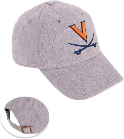 صبار الصحراء جامعة فيرجينيا قبعة بيسبول كافالييرز UVA Wahoos الحواف قبعات مطرزة قبعة حزام قماش قابل للتعديل للبالغين (نمط F1) أبيض in Saudi Arabia