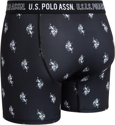 U.S. Polo Assn. Men's Underwear - Casual Stretch Boxer Briefs (6 Pack) in Kuwait