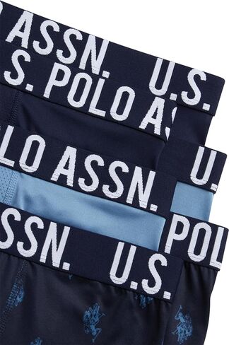 U.S. Polo Assn. Men's Underwear - Casual Stretch Boxer Briefs (6 Pack) in Kuwait